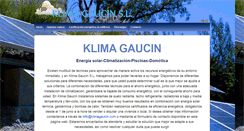 Desktop Screenshot of klimagaucin.com